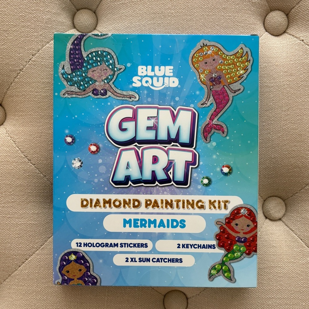 NWT 🤍Gem Art Diamond Painting Kit - Mermaids🤍